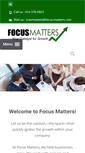 Mobile Screenshot of focus-matters.com